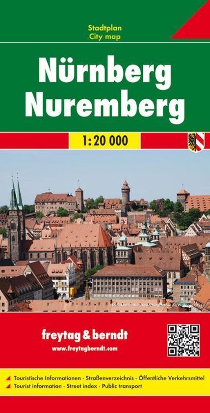 Cover van het boek 'Nuremberg Plattegrond (1:20.000)' van  Freytag en  BERNDT