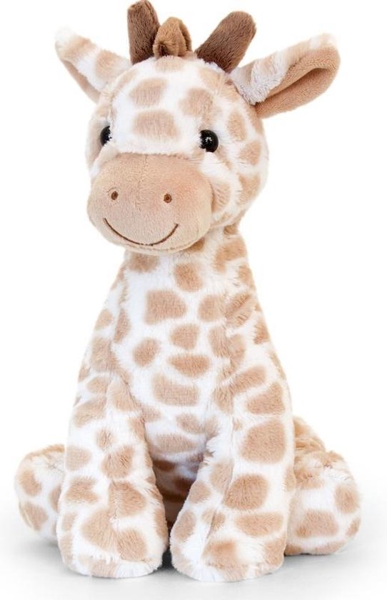 Keel Toys pluche bruin giraffe knuffel 26 cm - dierentuindier knuffeldieren  -... | bol.com