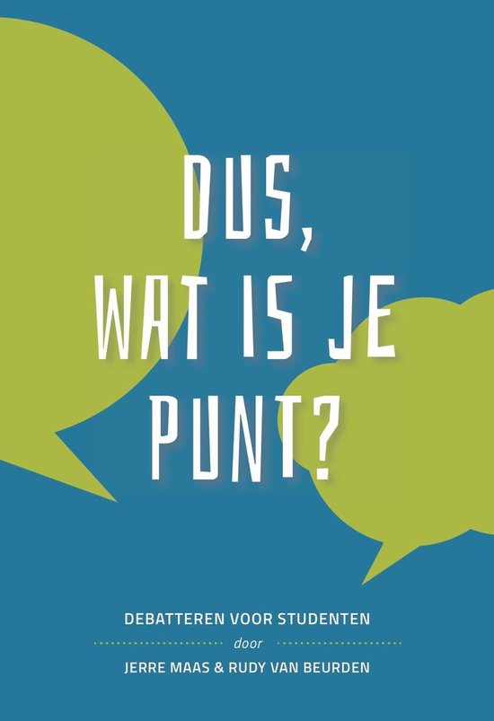 Dus, wat is je punt?