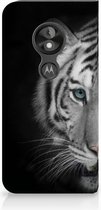 Motorola Moto E5 Play Uniek Standcase Hoesje Tijger