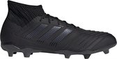 adidas Predator 19.2 FG Dark Script Heren - Black/Black/White - Maat 9
