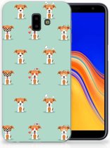 Geschikt voor Samsung Galaxy J6 Plus (2018) Uniek TPU Hoesje Pups