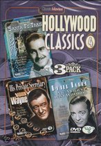 Hollywood Classics vol. 4 bevat de films: Santa Fe Trail, His Private Secretary en Mr. Moto's Last Warning.