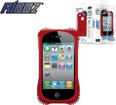 Ribbz iPhone 4 hoesje Telefoonhoesje Rood