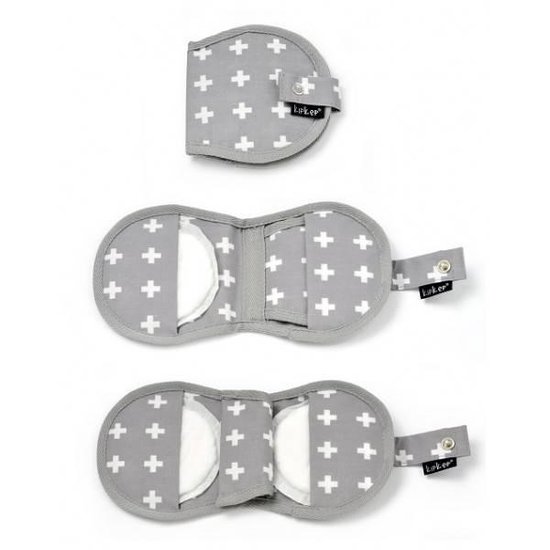 Napper Borstkompressen Etuitje - Crossy Grey — afbeelding 2