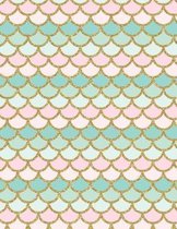 Mermaid Tail Notebook - 4x4 Graph Paper