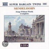 Super Bargain Twins  Mendelssohn: Songs Without Words