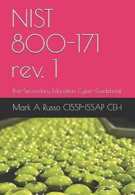 NIST 800-171 rev. 1 - cover
