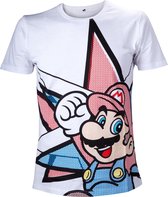 Nintendo - Wit, Mario Shirt - X Large