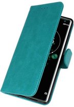 Groen Wallet Cases Hoesje voor Sony Xperia XZ3
