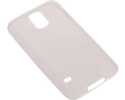 Samsung Galaxy S4 Cover Hoesje Tpu Wit-Transparant