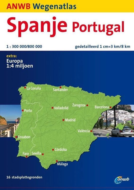 Cover van het boek 'Spanje, Portugal'