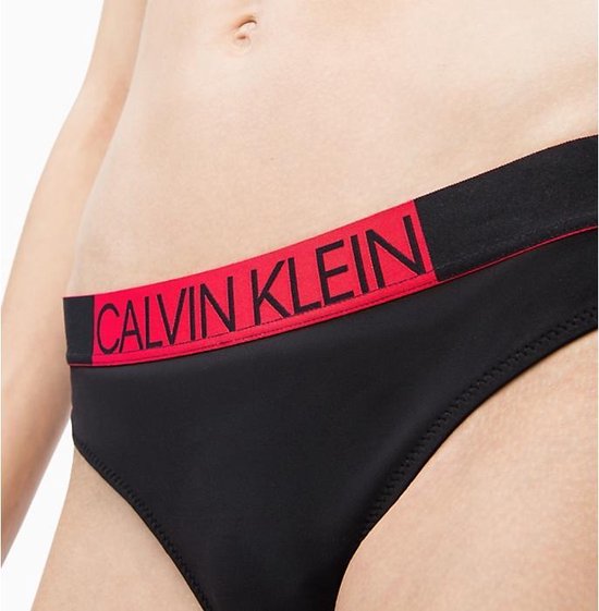 Calvin Klein bikinibroekje classic core icon - zwart/rood-XL | bol.com