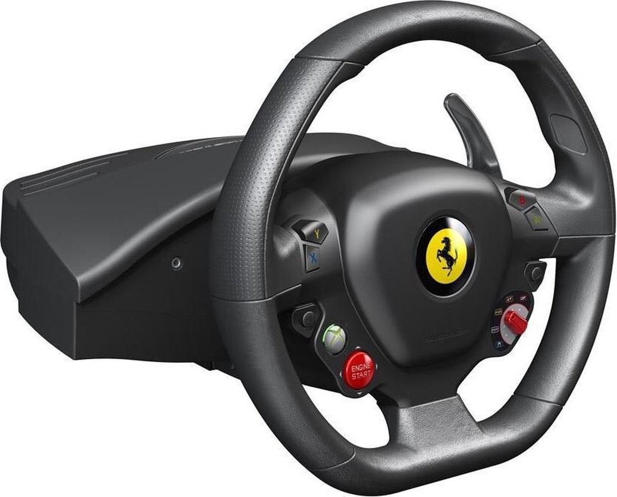 Thrustmaster Ferrari 458 Noir USB 2.0 Volant + pédales Analogique Xbox |  bol.com