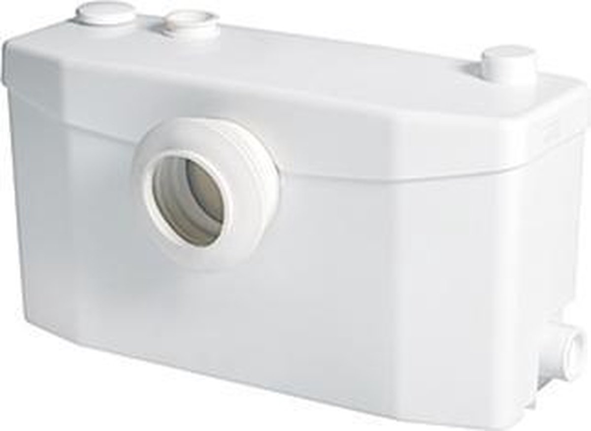 SFA Sanibroyeur Saniplus fecalienvermaler en pompsysteem Saniplus voor toilet, bidet, wastafel en douche