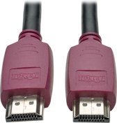 Tripp Lite P569-010-CERT HDMI kabel 3 m HDMI Type A (Standaard) Zwart, Magenta