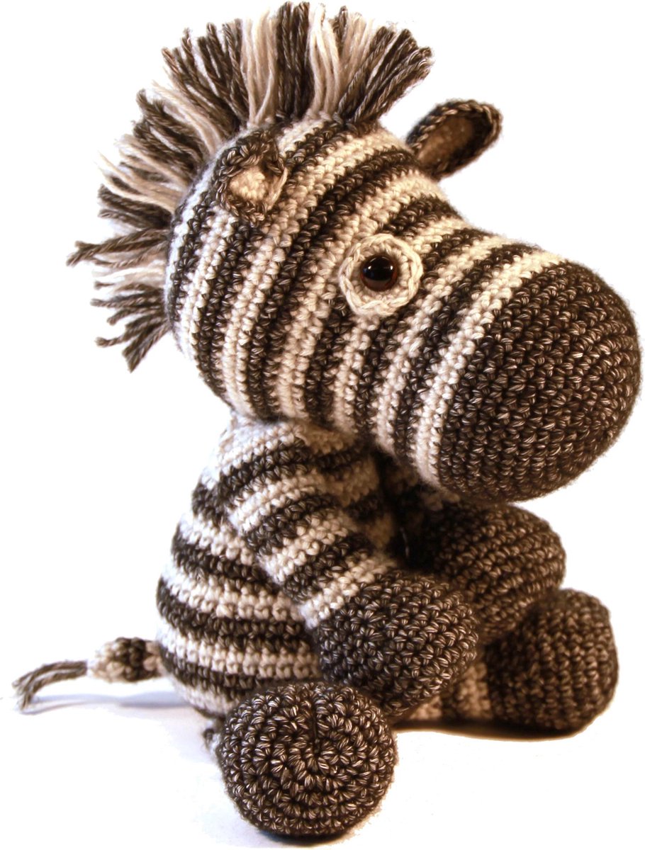 Dirk de Zebra haken (haakpakket) — afbeelding 2