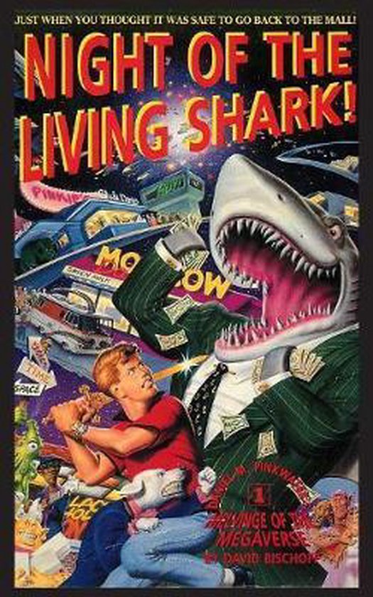 Melvinge of the Magaverse- Night of the Living Shark! - cover