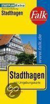Falk Stadtplan Extra Stadthagen mit Umgebungskarte
