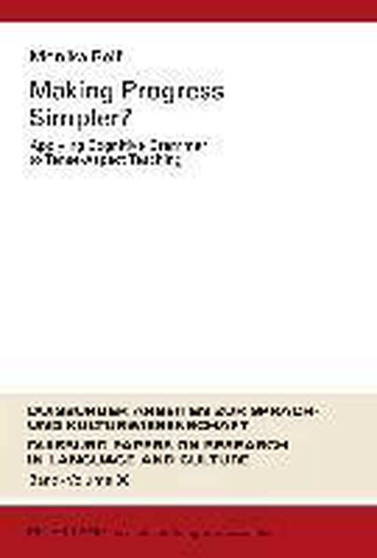 Making Progress Simpler? - cover