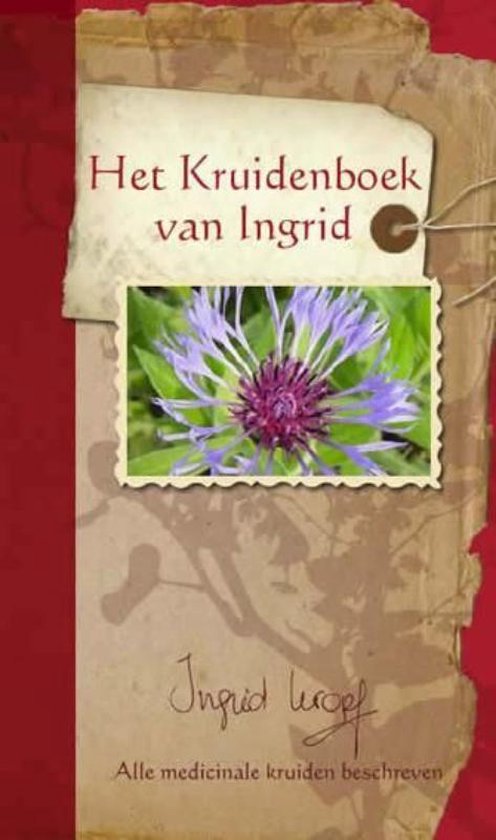 Cover van het boek 'Het Kruidenboek van Ingrid' van Ingrid Kropf