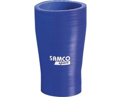 Samco Sport Samco Verloopstuk recht blauw - Lengte 125mm - Ø76>51mm