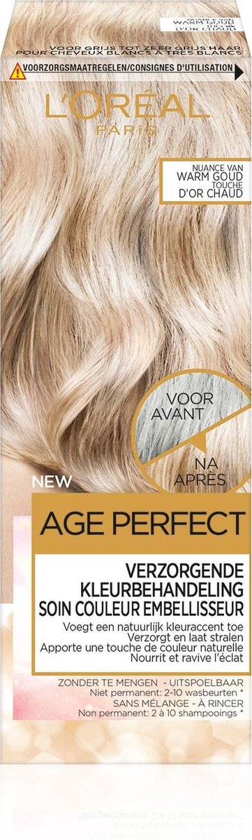 L'Oréal Paris Age Perfect Haarverf - 3 Warm Gold | bol.com