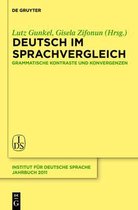 Jahrbuch Des Instituts Für Deutsche Sprache- Deutsch im Sprachvergleich