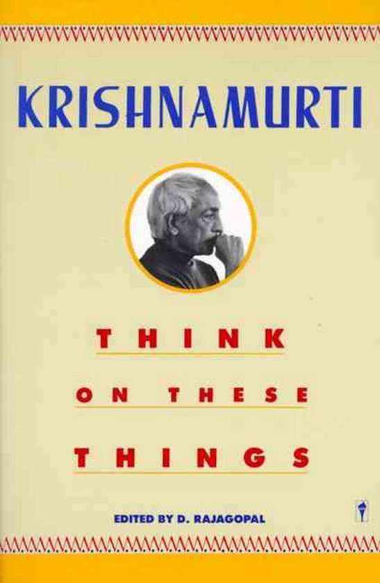 Think on These Things - cover