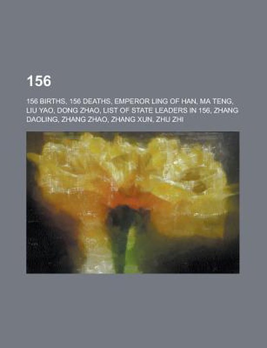 156, Books Llc | 9781157726265 | Boeken | bol.com