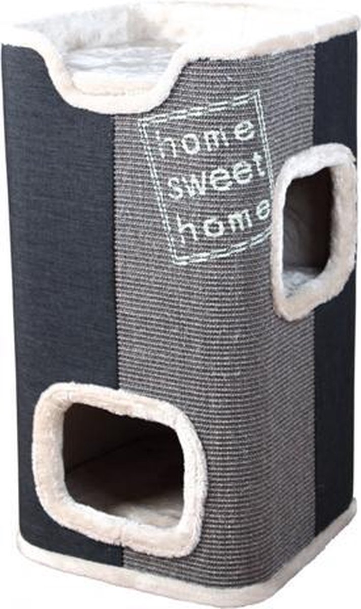 Trixie Krabtoren Cat Tower Jorge Grijs H78 x L40 x B40 cm