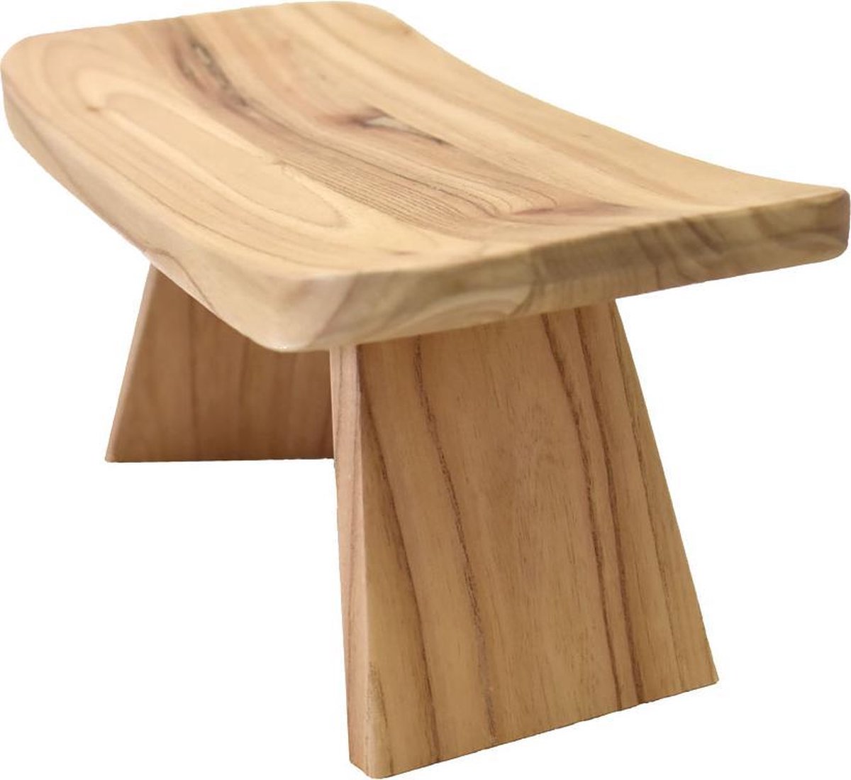 Tortuga Meditation Bench, Foldable and Ergonomic, 100% Organic Bamboo, Durable and Robust Green, Complete Packaging