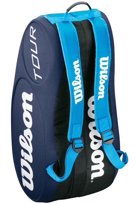 Wilson Tour Molded 9PK bag - tennistas - blauw combi | bol.com