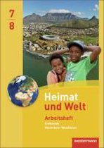 Heimat und Welt 7 / 8. Arbeitsheft. Nordrhein-Westfalen
