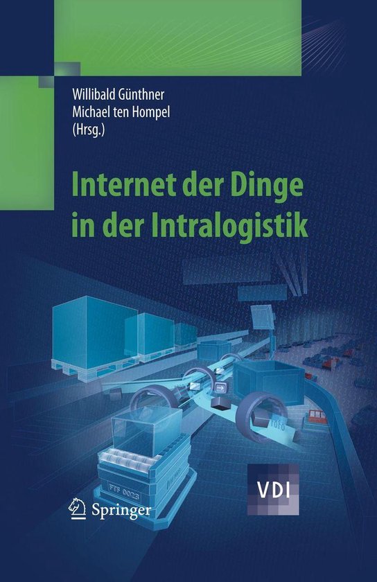 VDI-Buch - Internet der Dinge in der Intralogistik - cover