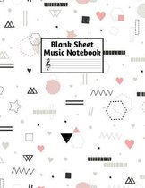 Blank Sheet Music Notebook