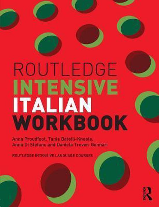 Routledge Intensive Italian Workbook - cover
