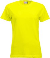 Clique New Classic-T Women 029361 - Signaal-geel - XXL