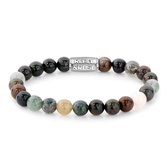 Rebel and Rose Stones Only Indian Summer 8mm Armband RR-80049-S-L (Lengte: 19.00-21.00 cm)