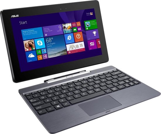 Asus Transformer Book T100TAM-DK001B - Hybride Laptop Tablet | bol.com