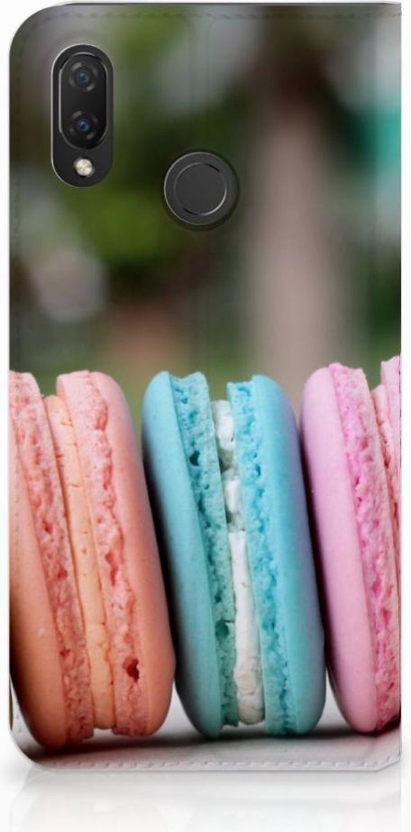 Huawei P Smart Plus Flip Style Cover Macarons