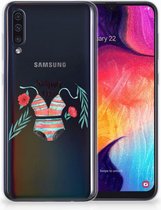 TPU Hoesje Geschikt voor Samsung Galaxy A50 Boho Summer