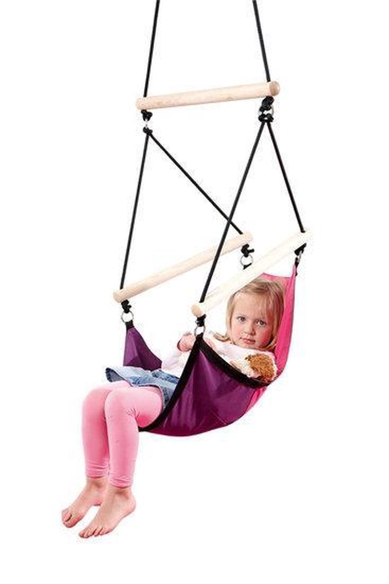Kinderhangstoel Kids Swinger Roze/Paars