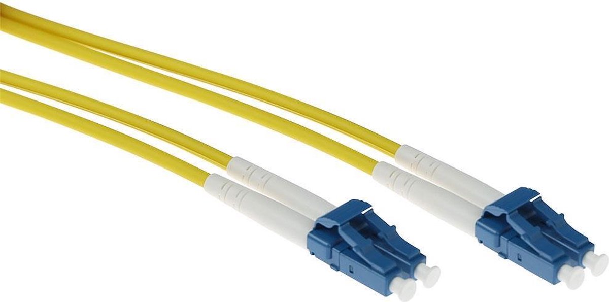 ACT RL3303 Glasvezel Patchkabel Duplex Armored LC/LC 9/125µm OS2 - 3 meter