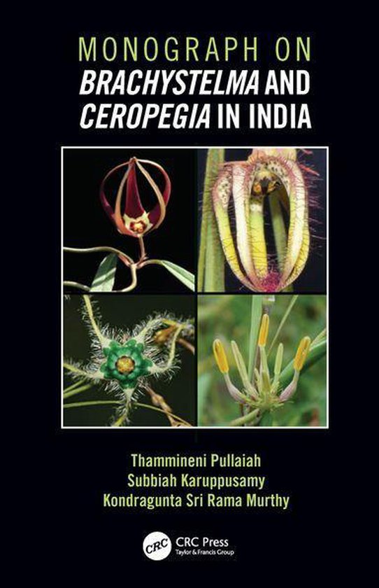 Monograph on Brachystelma and Ceropegia in India - cover