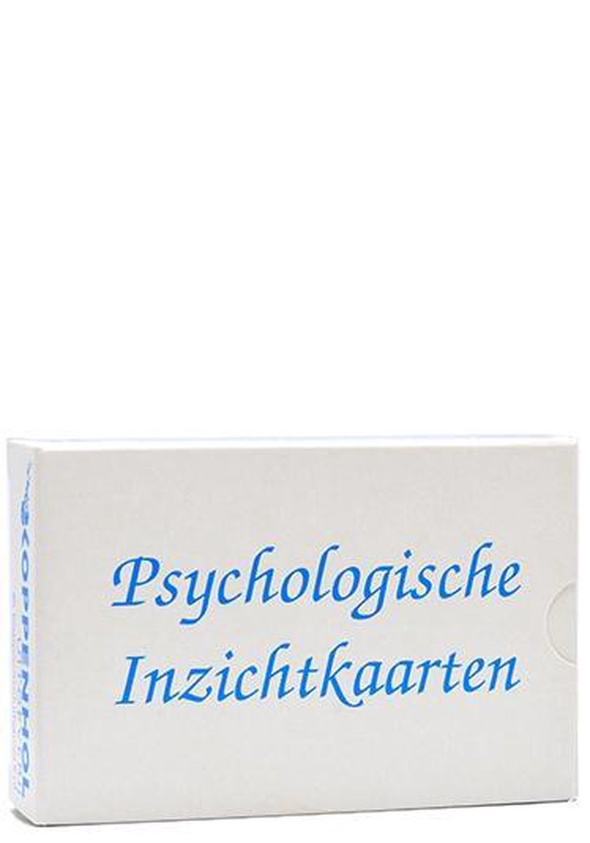 Psychologische Inzichtkaarten D Nijssen 9789073140301 Boeken Bol Com