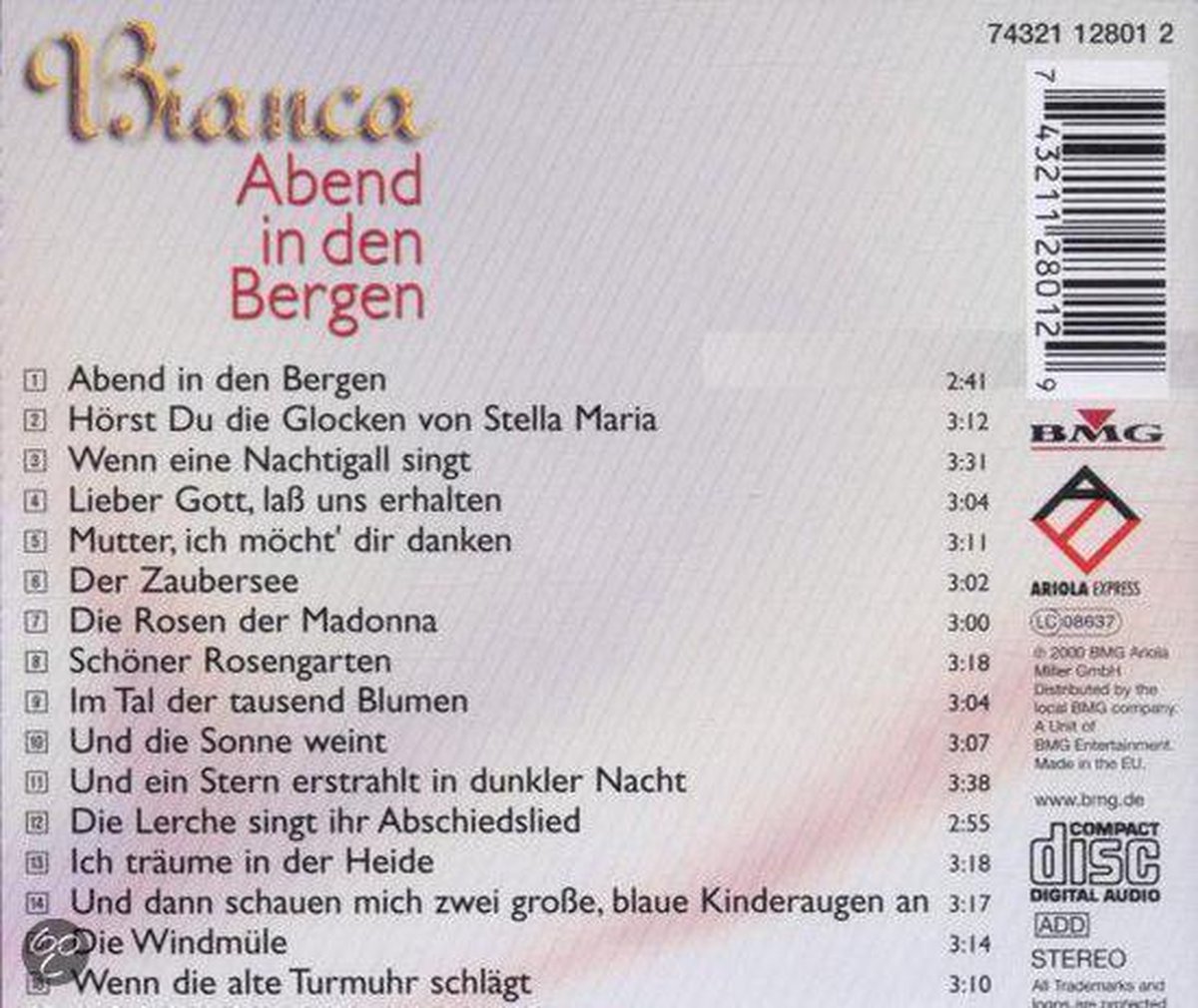 Bianca Die Lerche Singt Ihr Abschiedslied