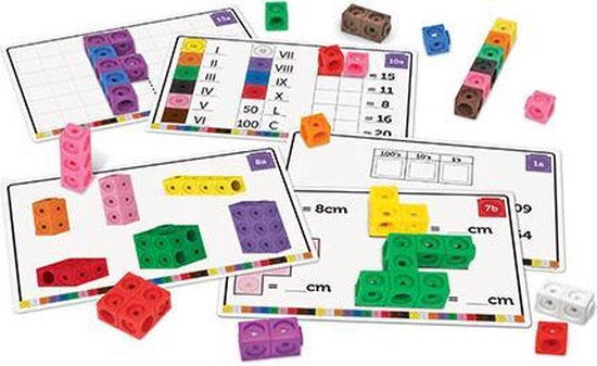 Afbeelding van het spel Mathlink Cubes Maths Fluency Set