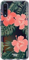 HappyCase Samsung Galaxy A50 Hoesje Flexibel TPU Tropic Vibe Print