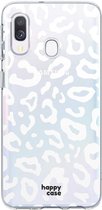 HappyCase Samsung Galaxy A40 Flexibel TPU Hoesje Luipaard Print